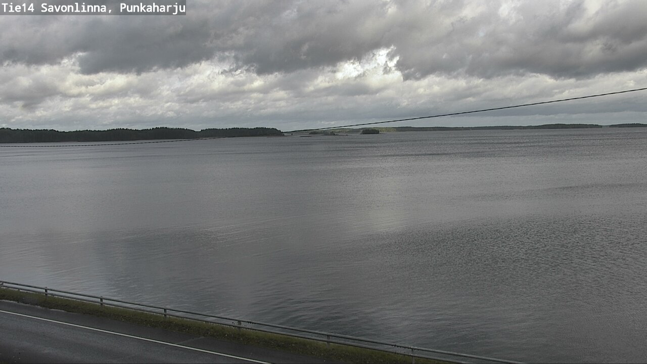 Weather Camera Image Väg 14 Savonlinna, Punkaharju, Savonlinna, Etelä-Savo