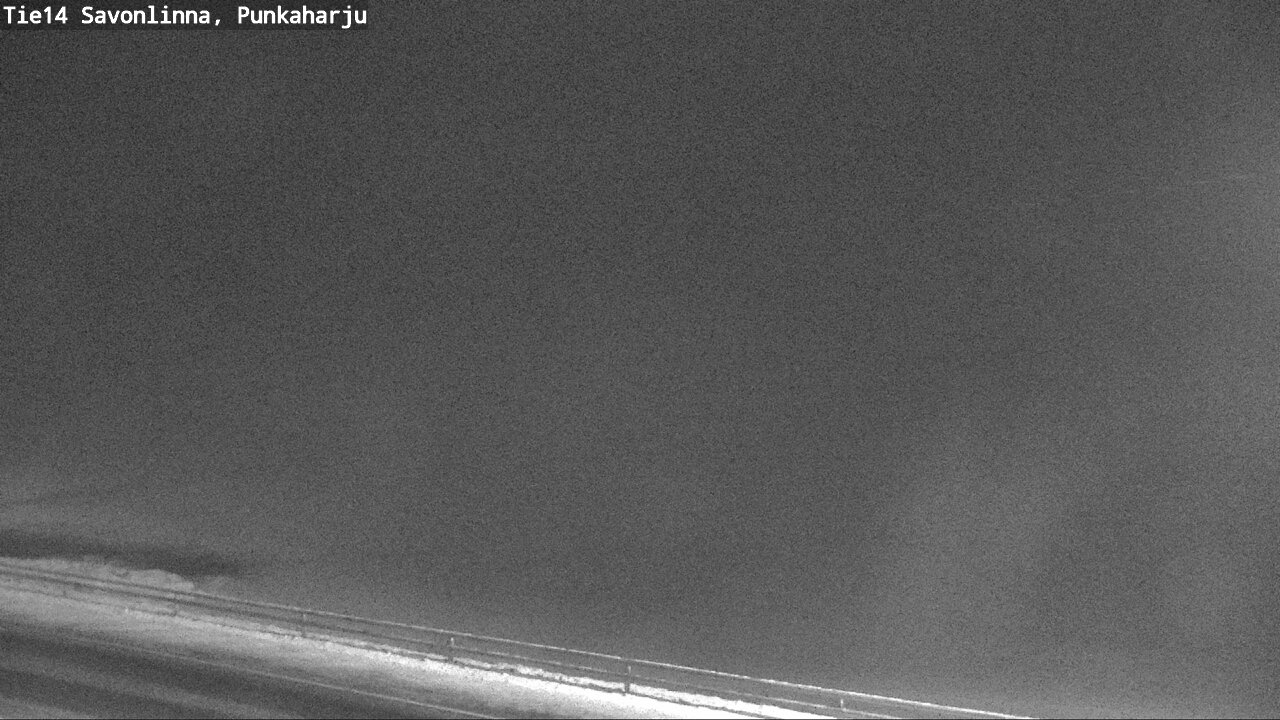 Weather Camera Image Väg 14 Savonlinna, Punkaharju, Savonlinna, Etelä-Savo