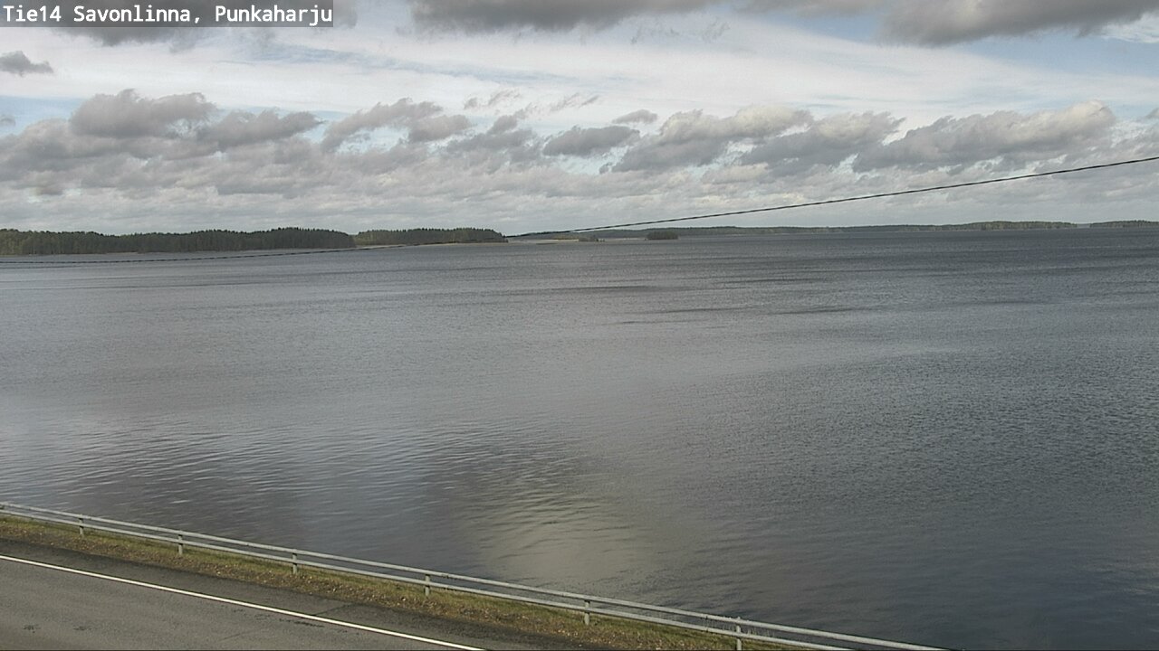 Weather Camera Image Road 14 Savonlinna, Punkaharju, Savonlinna, Etelä-Savo