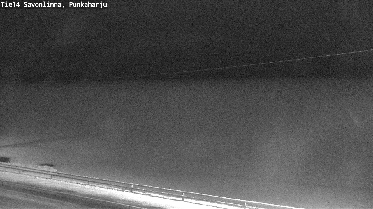 Weather Camera Image Väg 14 Savonlinna, Punkaharju, Savonlinna, Etelä-Savo
