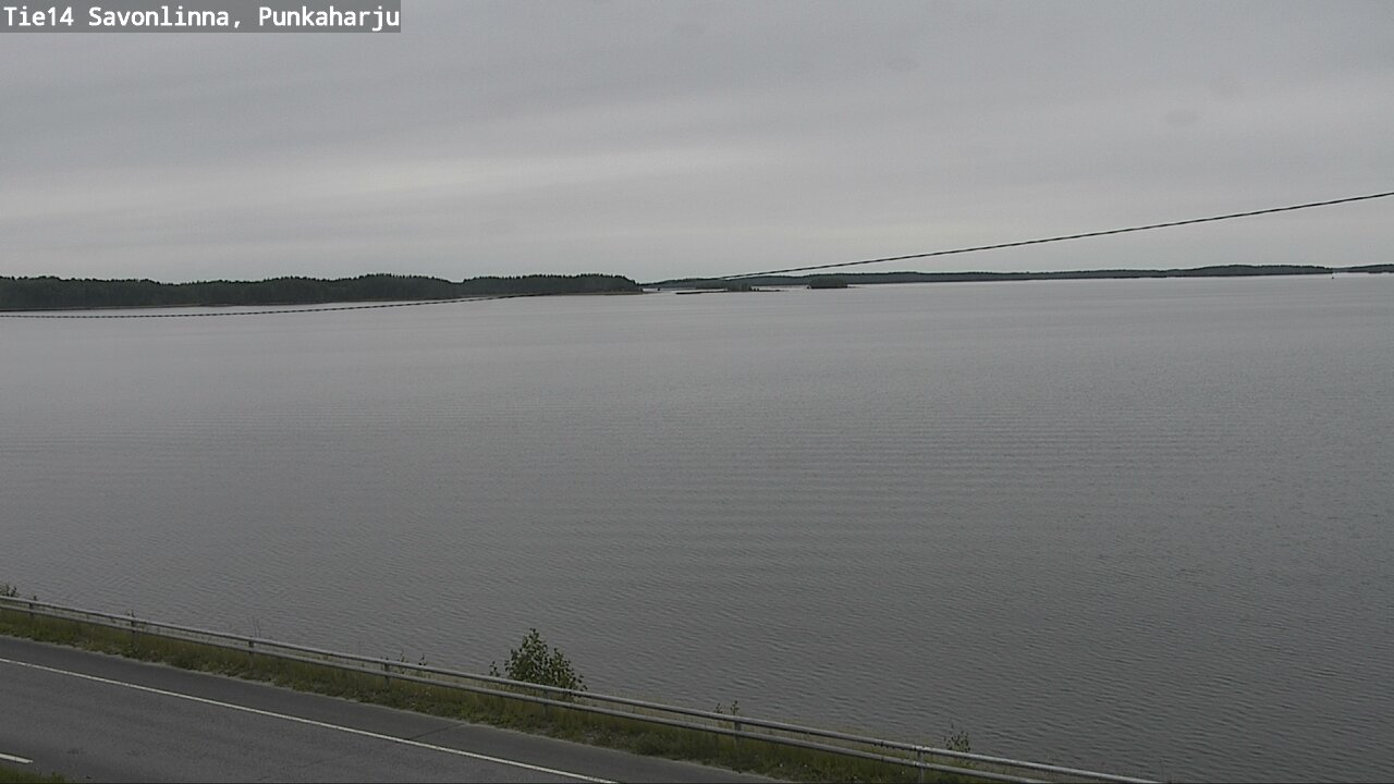 Weather Camera Image Road 14 Savonlinna, Punkaharju, Savonlinna, Etelä-Savo
