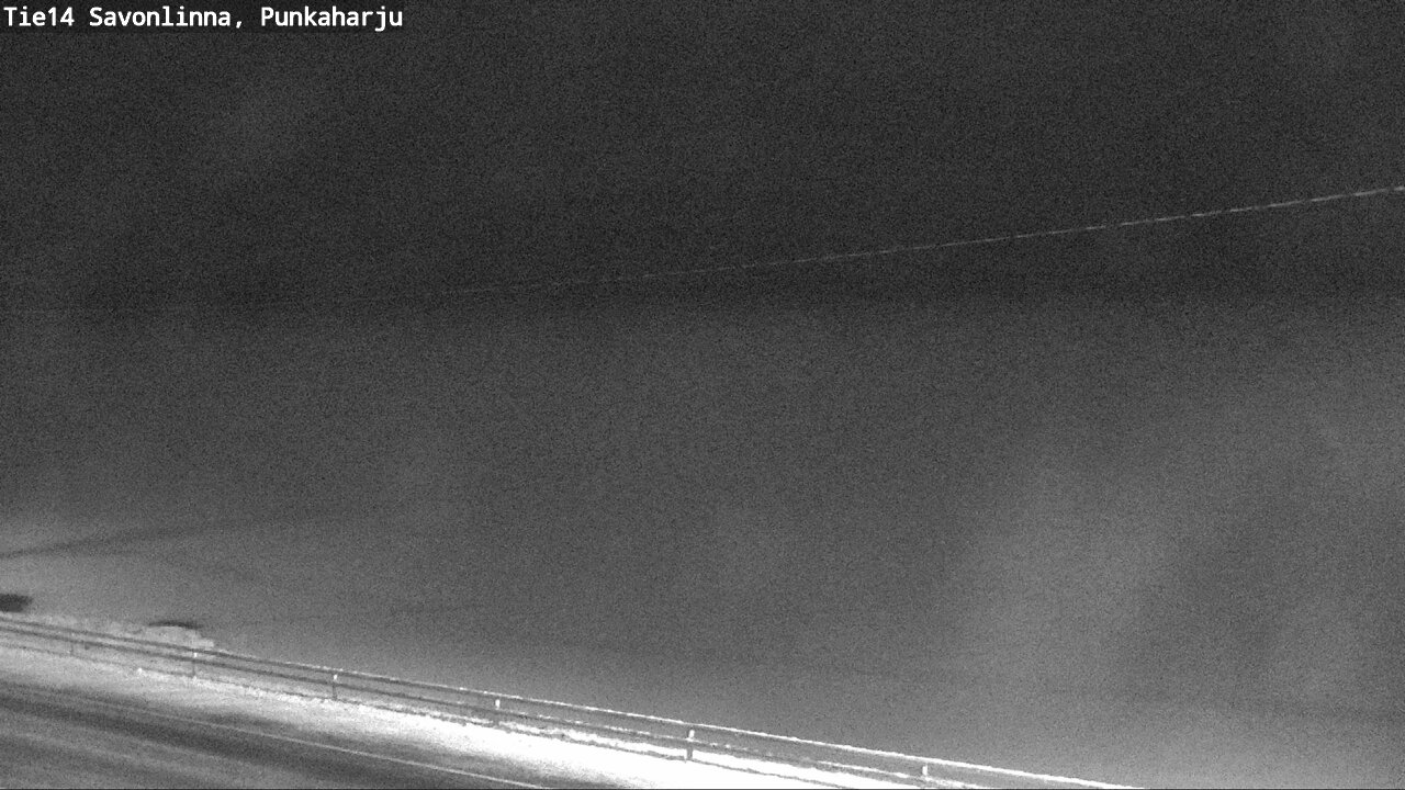 Weather Camera Image Väg 14 Savonlinna, Punkaharju, Savonlinna, Etelä-Savo