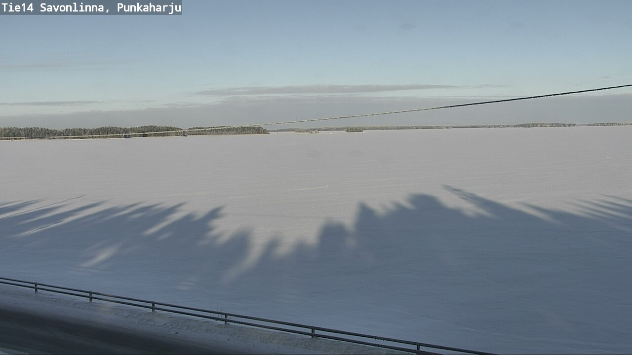 Weather Camera Image Road 14 Savonlinna, Punkaharju, Savonlinna, Etelä-Savo