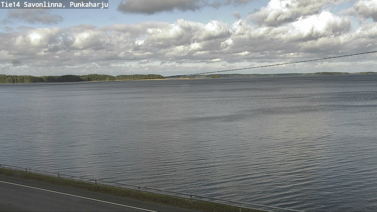 Weather Camera Image Road 14 Savonlinna, Punkaharju, Savonlinna, Etelä-Savo