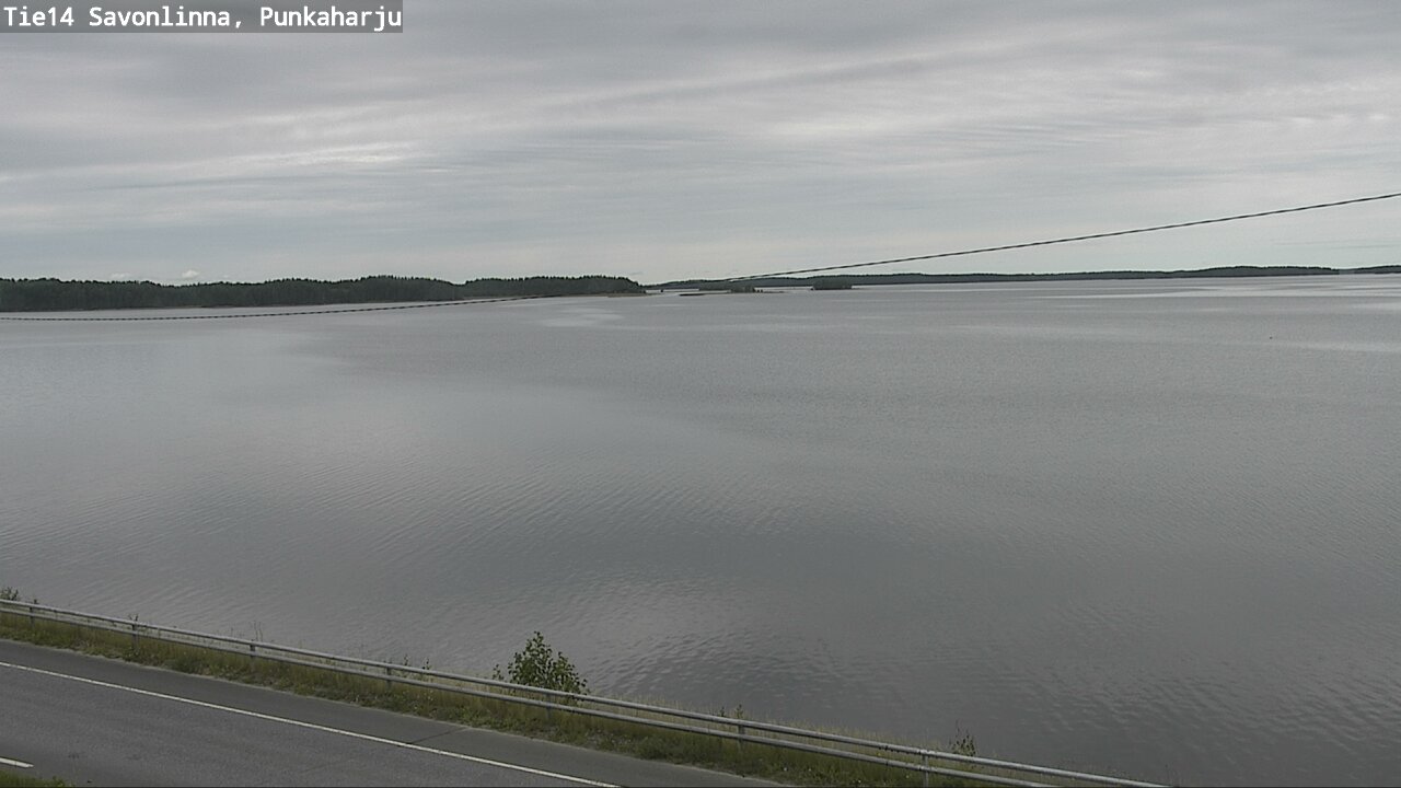Weather Camera Image Road 14 Savonlinna, Punkaharju, Savonlinna, Etelä-Savo
