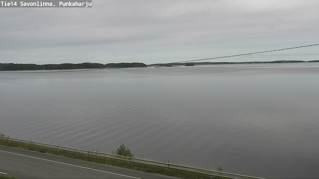 Weather Camera Image Road 14 Savonlinna, Punkaharju, Savonlinna, Etelä-Savo