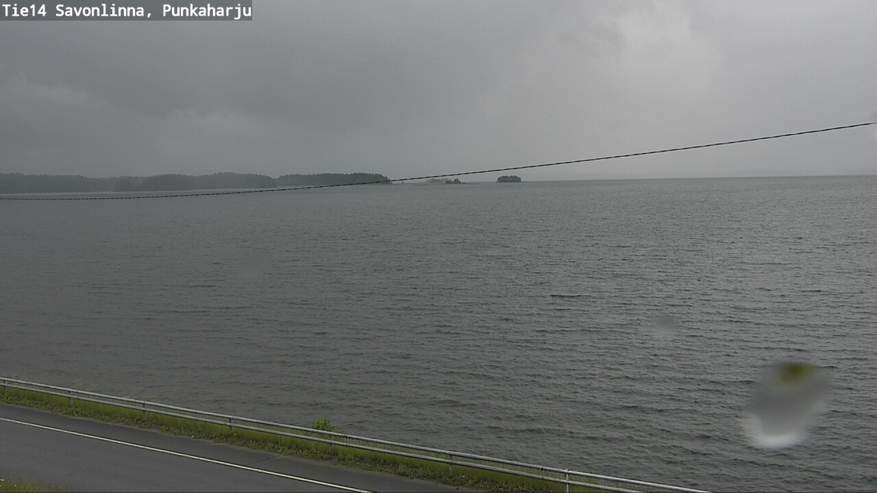 Weather Camera Image Väg 14 Savonlinna, Punkaharju, Savonlinna, Etelä-Savo