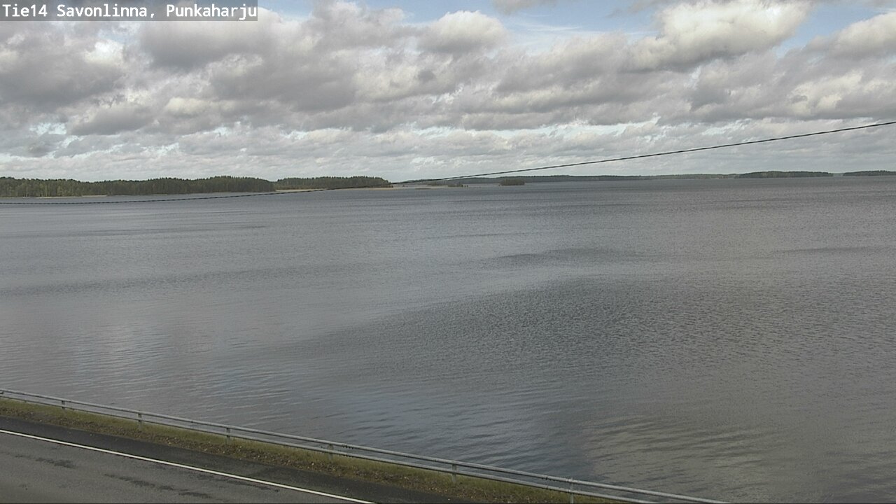 Weather Camera Image Road 14 Savonlinna, Punkaharju, Savonlinna, Etelä-Savo