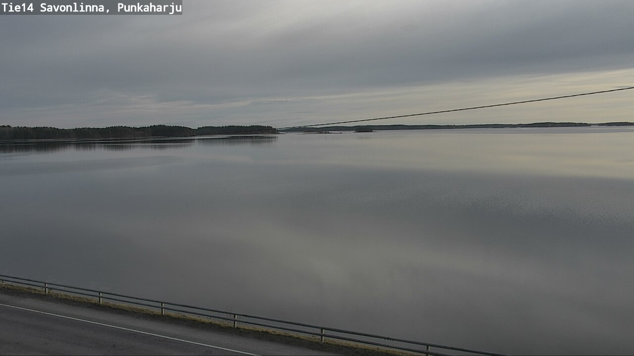 Weather Camera Image Road 14 Savonlinna, Punkaharju, Savonlinna, Etelä-Savo