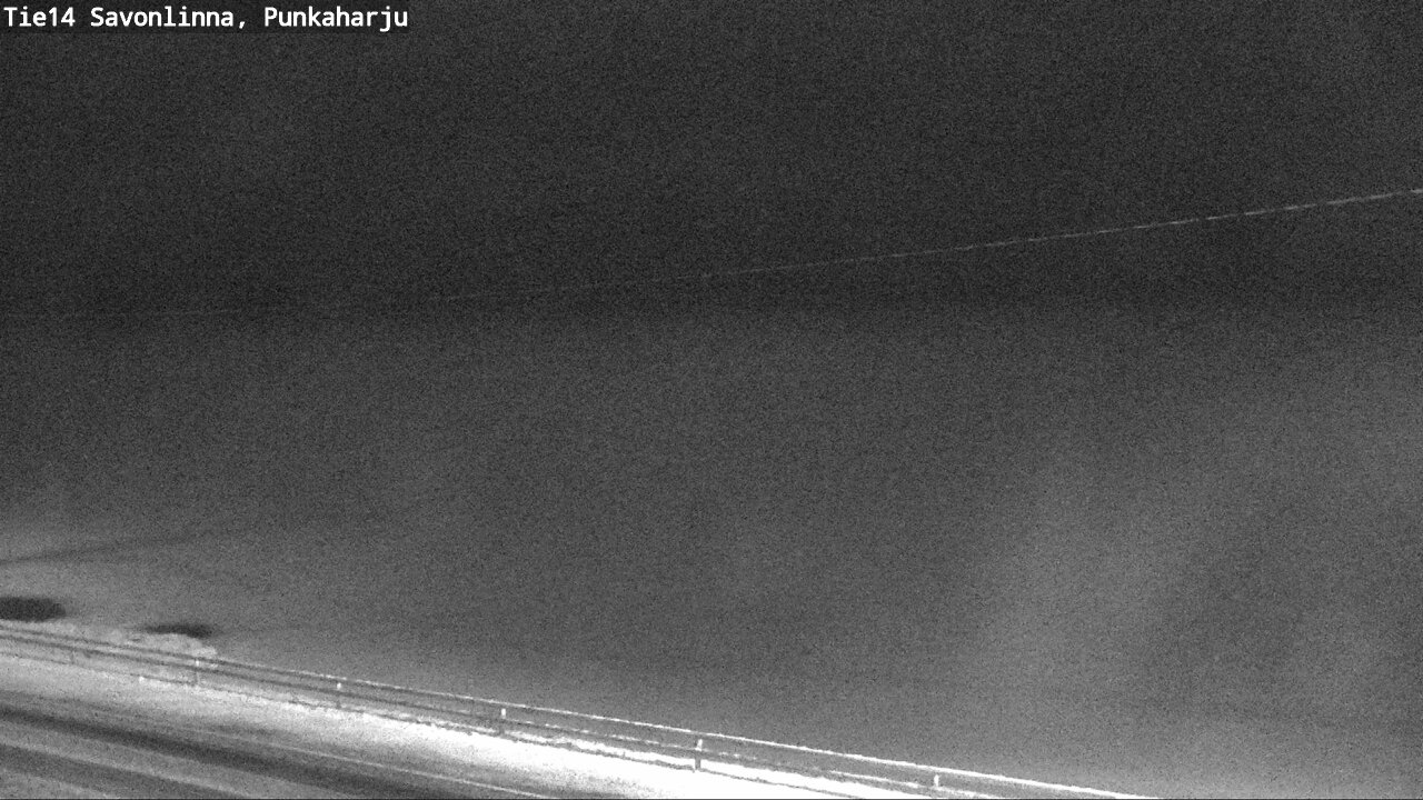 Weather Camera Image Väg 14 Savonlinna, Punkaharju, Savonlinna, Etelä-Savo