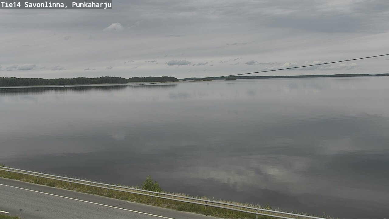 Weather Camera Image Road 14 Savonlinna, Punkaharju, Savonlinna, Etelä-Savo