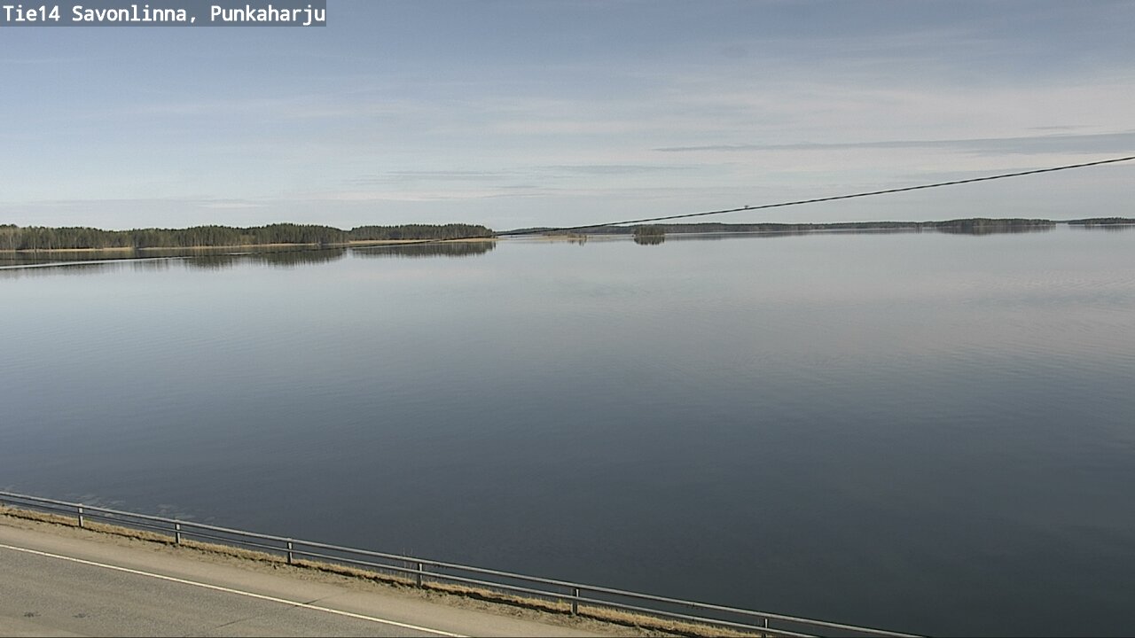 Weather Camera Image Road 14 Savonlinna, Punkaharju, Savonlinna, Etelä-Savo