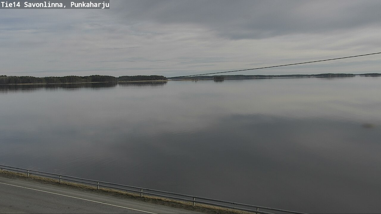 Weather Camera Image Road 14 Savonlinna, Punkaharju, Savonlinna, Etelä-Savo