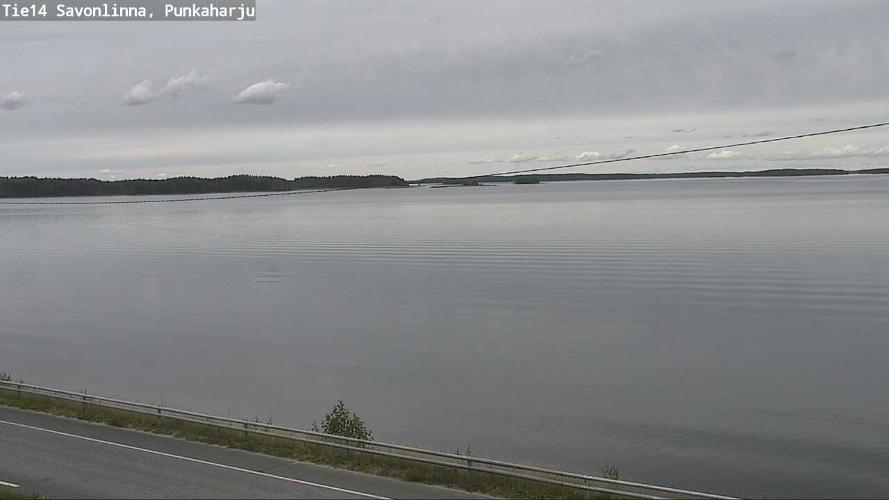 Weather Camera Image Road 14 Savonlinna, Punkaharju, Savonlinna, Etelä-Savo