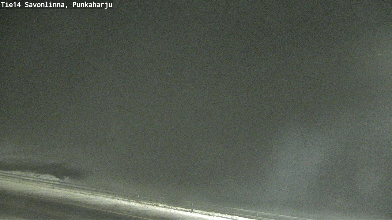 Weather Camera Image Väg 14 Savonlinna, Punkaharju, Savonlinna, Etelä-Savo