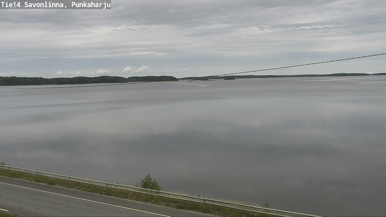 Weather Camera Image Road 14 Savonlinna, Punkaharju, Savonlinna, Etelä-Savo