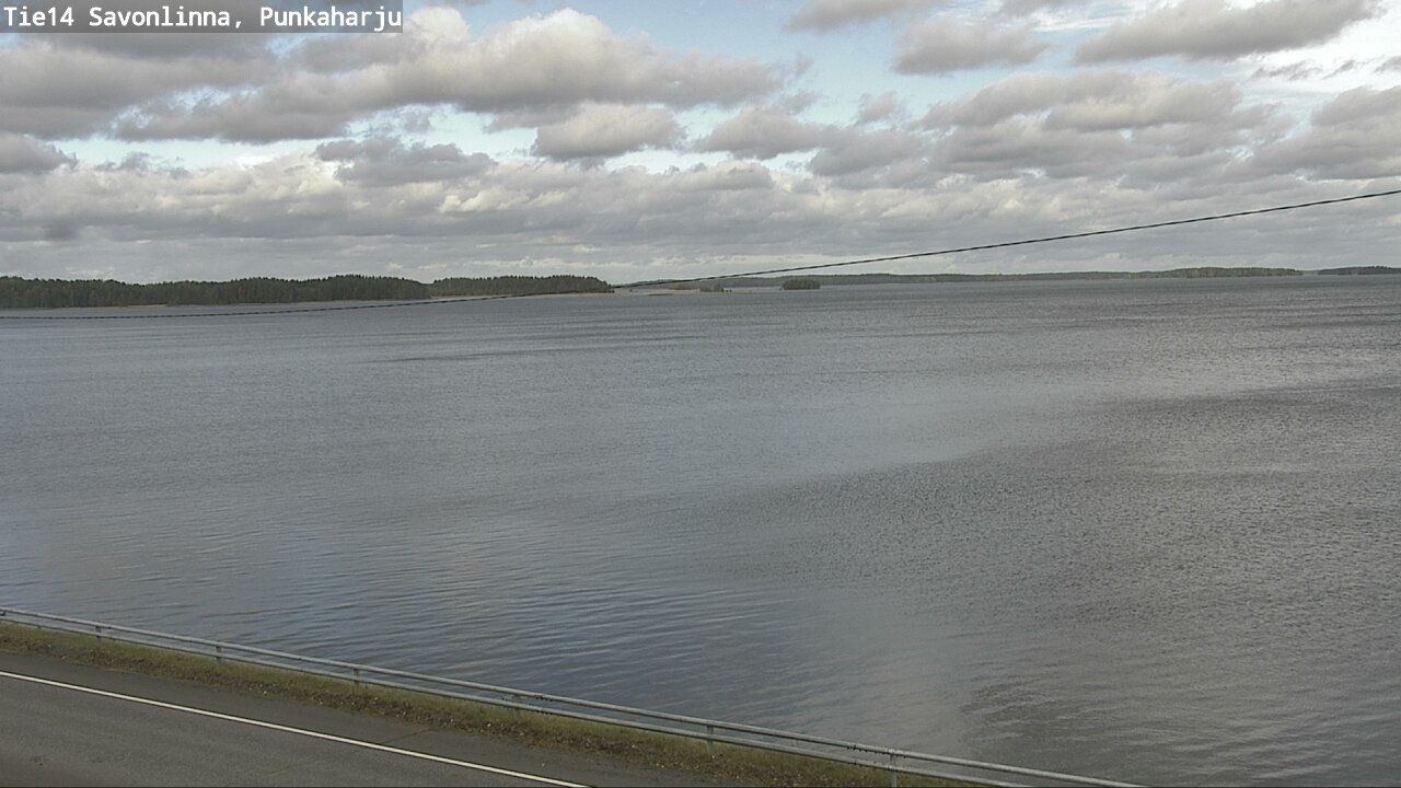 Weather Camera Image Road 14 Savonlinna, Punkaharju, Savonlinna, Etelä-Savo