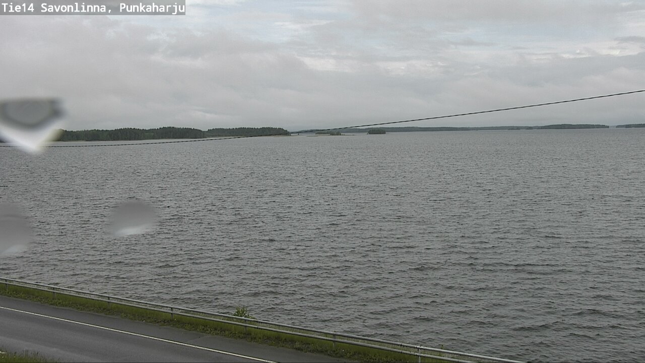 Weather Camera Image Road 14 Savonlinna, Punkaharju, Savonlinna, Etelä-Savo