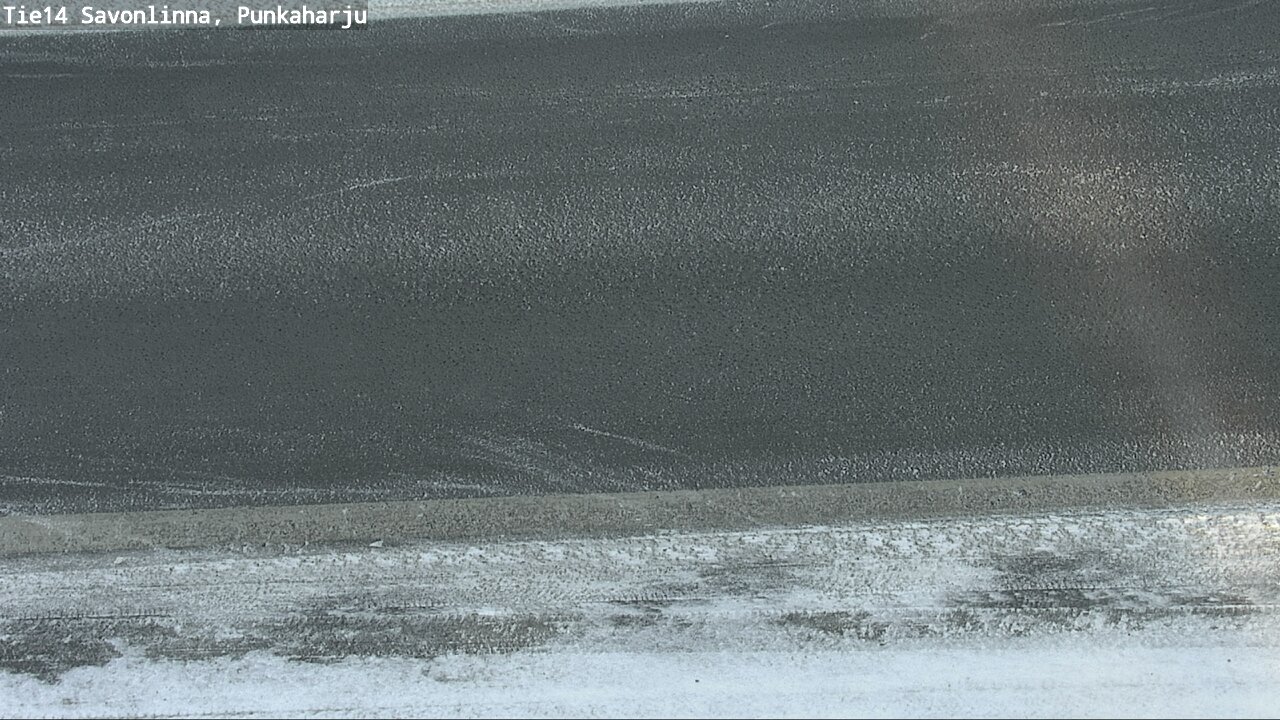 Weather Camera Image Väg 14 Savonlinna, Punkaharju, Savonlinna, Etelä-Savo