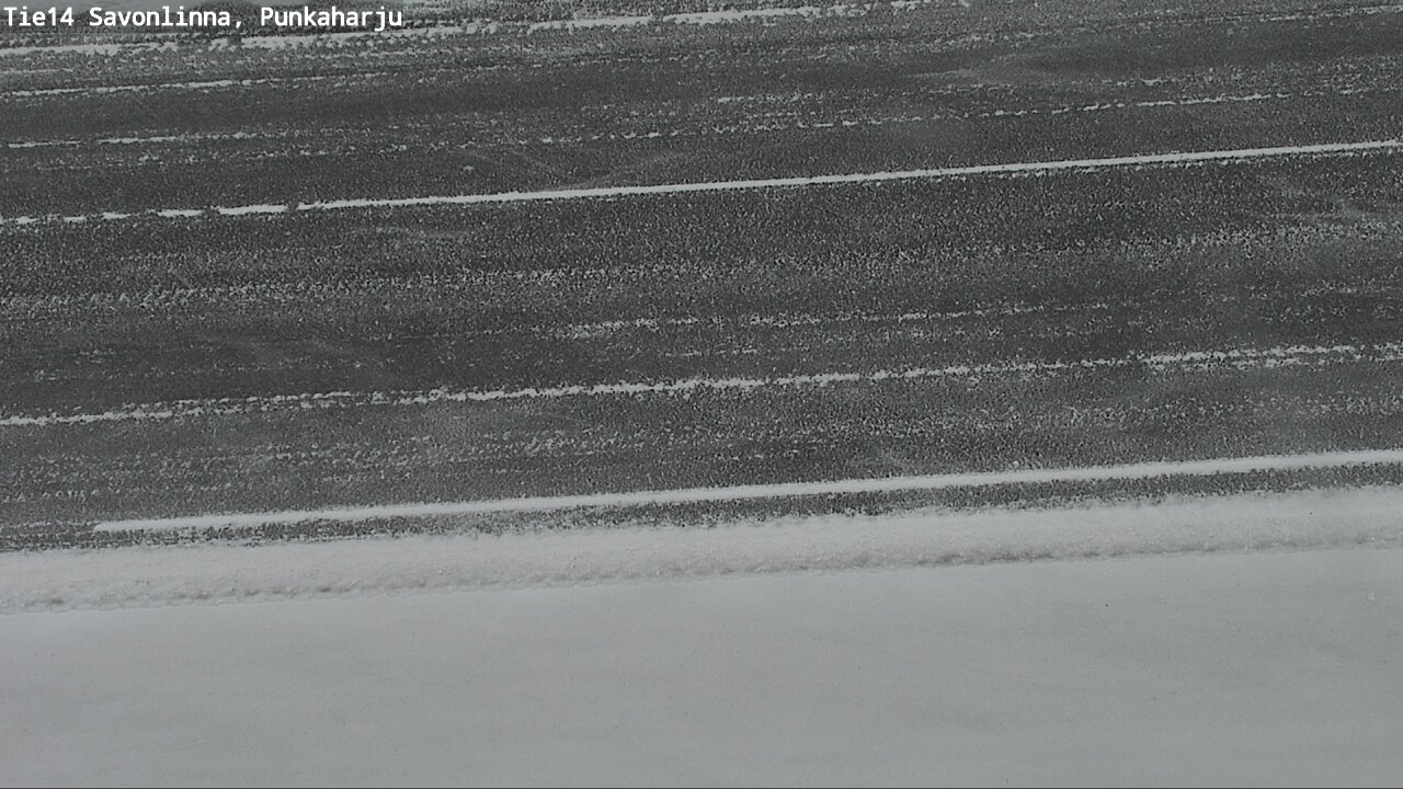 Weather Camera Image Väg 14 Savonlinna, Punkaharju, Savonlinna, Etelä-Savo