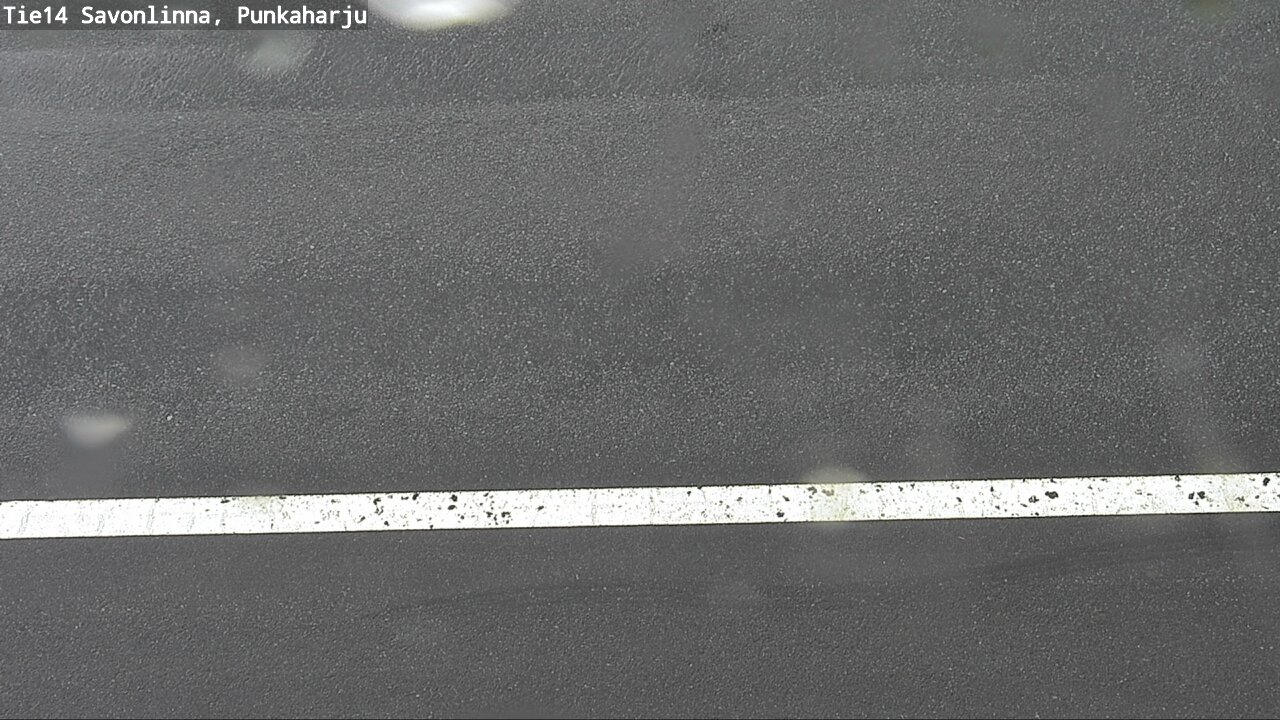 Weather Camera Image Väg 14 Savonlinna, Punkaharju, Savonlinna, Etelä-Savo