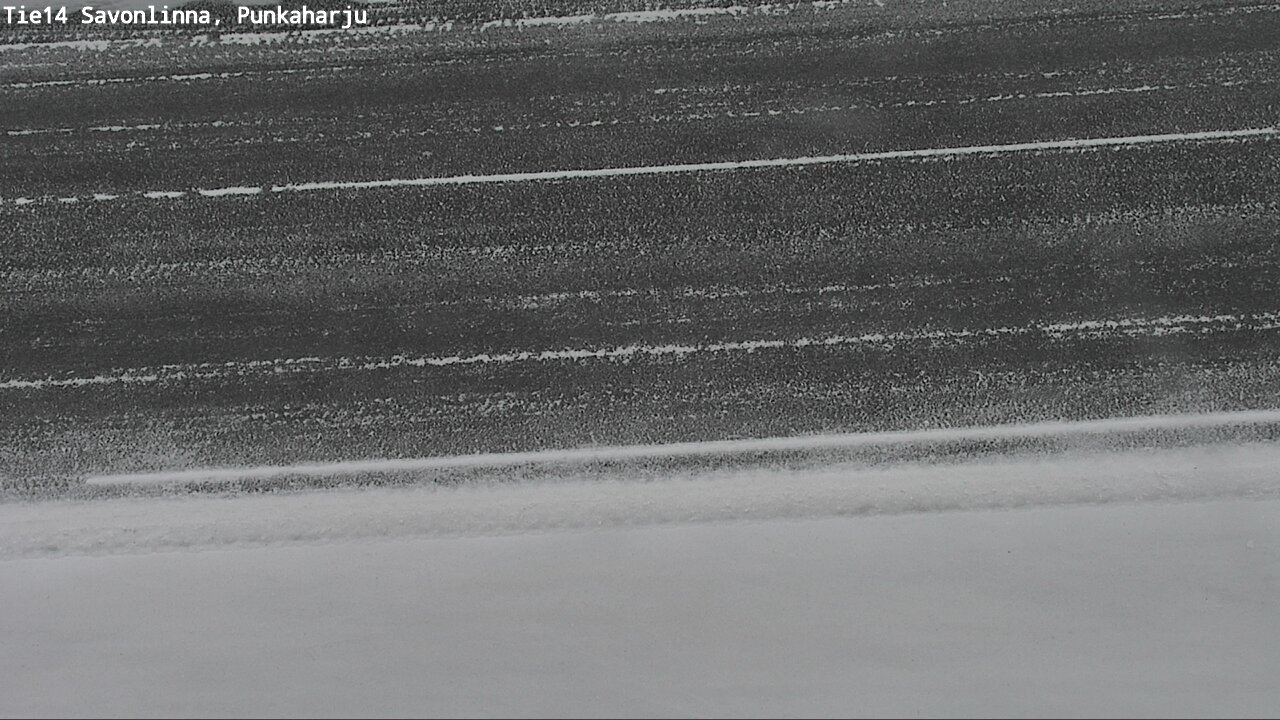 Weather Camera Image Väg 14 Savonlinna, Punkaharju, Savonlinna, Etelä-Savo