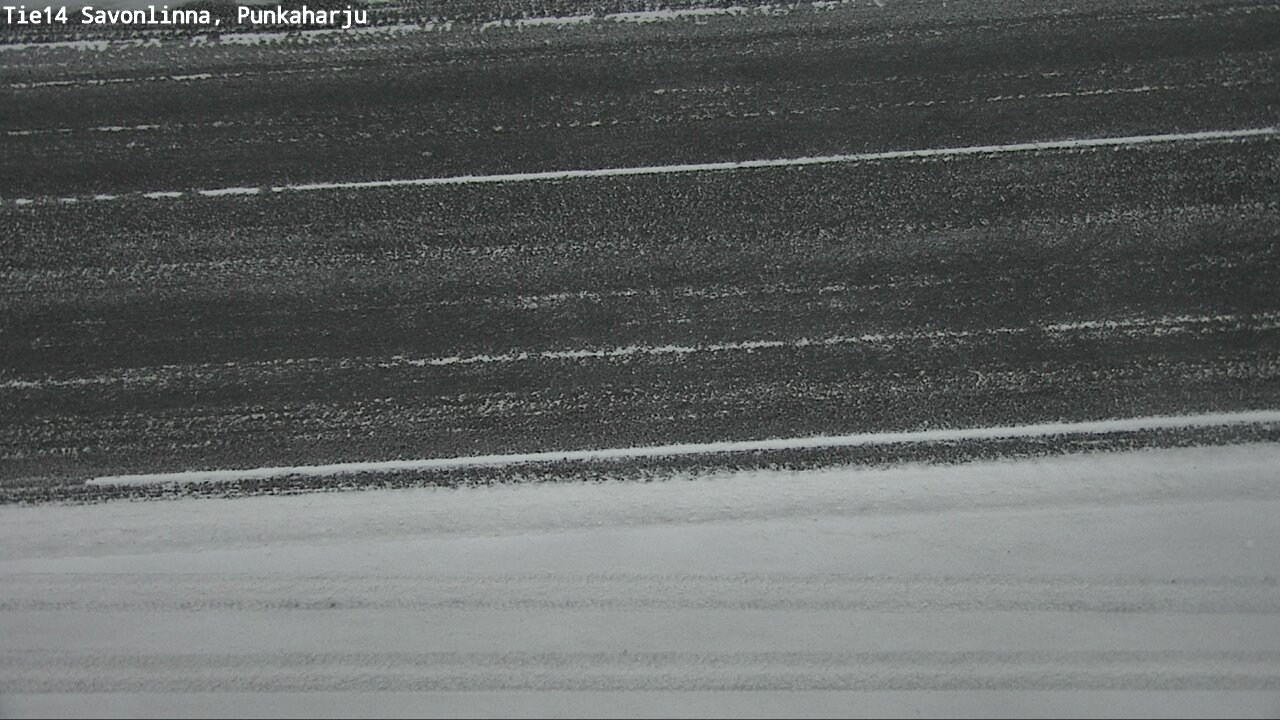 Weather Camera Image Väg 14 Savonlinna, Punkaharju, Savonlinna, Etelä-Savo
