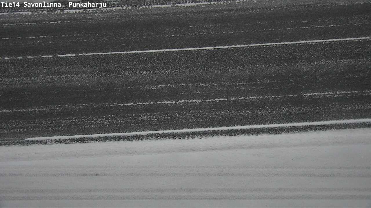 Weather Camera Image Väg 14 Savonlinna, Punkaharju, Savonlinna, Etelä-Savo