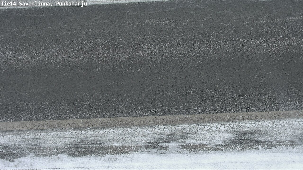 Weather Camera Image Väg 14 Savonlinna, Punkaharju, Savonlinna, Etelä-Savo