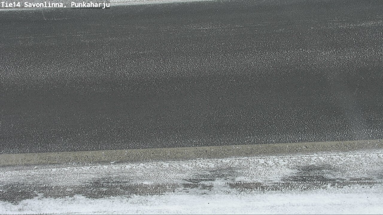 Weather Camera Image Väg 14 Savonlinna, Punkaharju, Savonlinna, Etelä-Savo