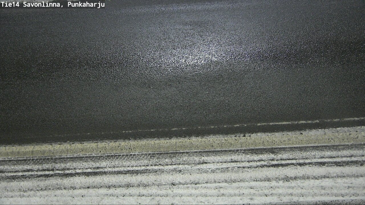 Weather Camera Image Väg 14 Savonlinna, Punkaharju, Savonlinna, Etelä-Savo