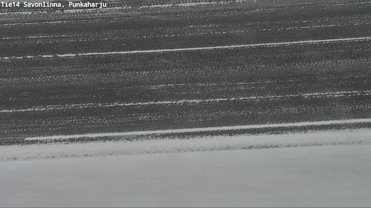 Weather Camera Image Väg 14 Savonlinna, Punkaharju, Savonlinna, Etelä-Savo