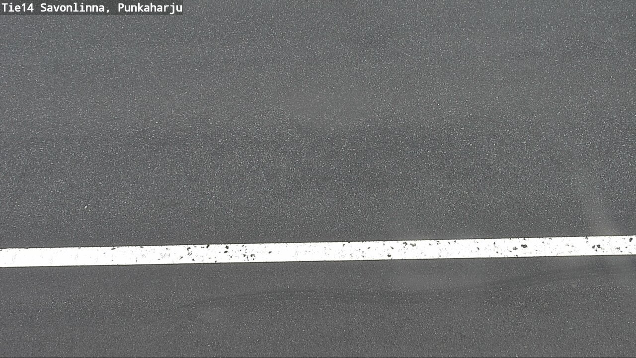 Weather Camera Image Väg 14 Savonlinna, Punkaharju, Savonlinna, Etelä-Savo