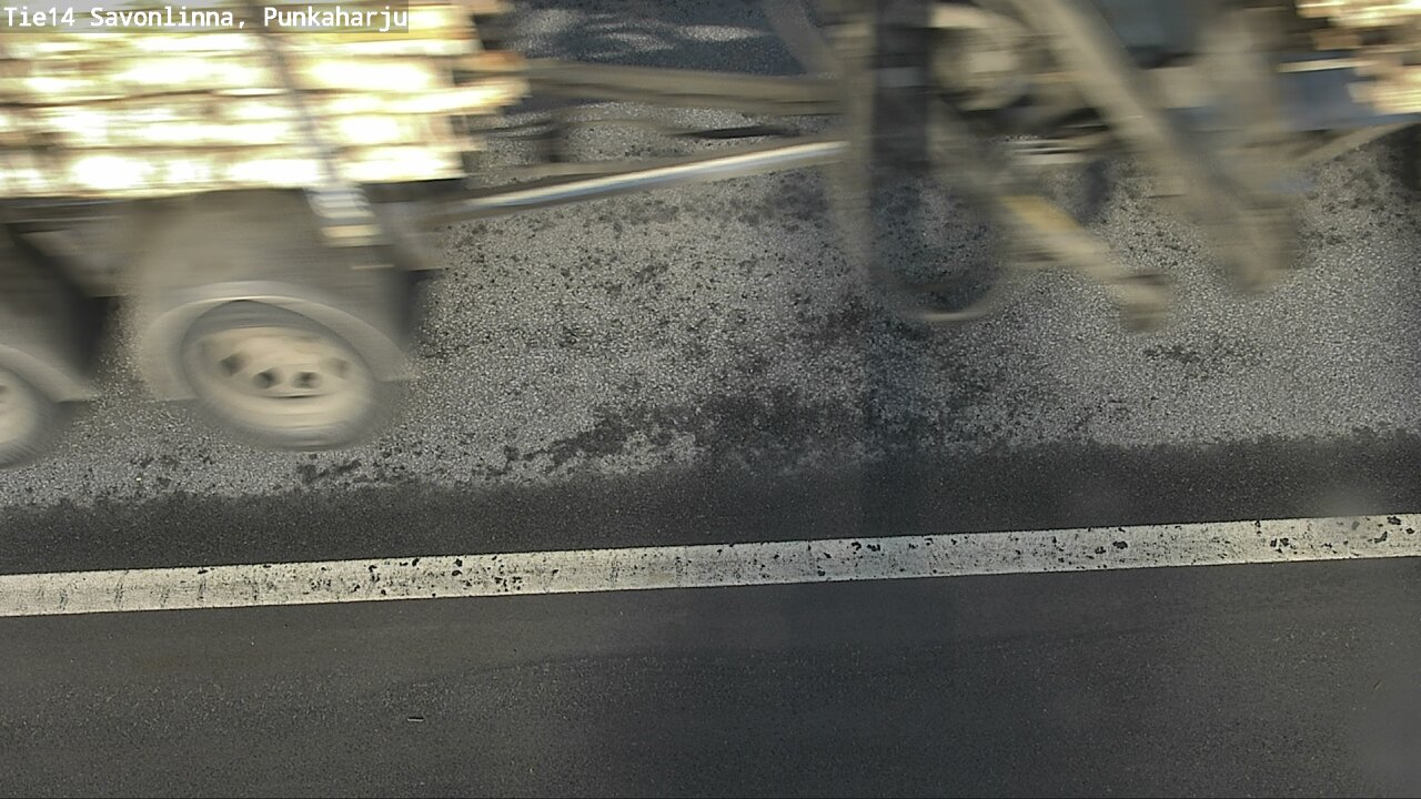 Weather Camera Image Väg 14 Savonlinna, Punkaharju, Savonlinna, Etelä-Savo