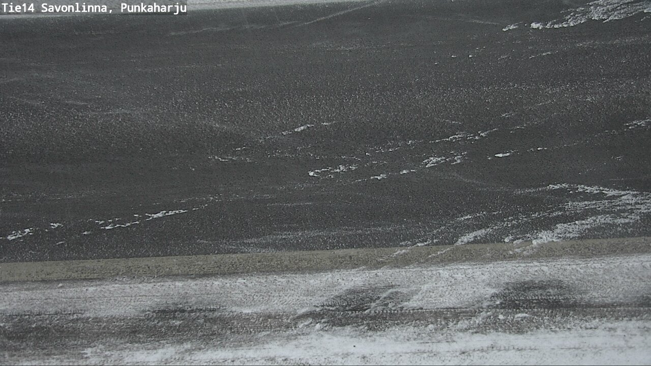 Weather Camera Image Väg 14 Savonlinna, Punkaharju, Savonlinna, Etelä-Savo