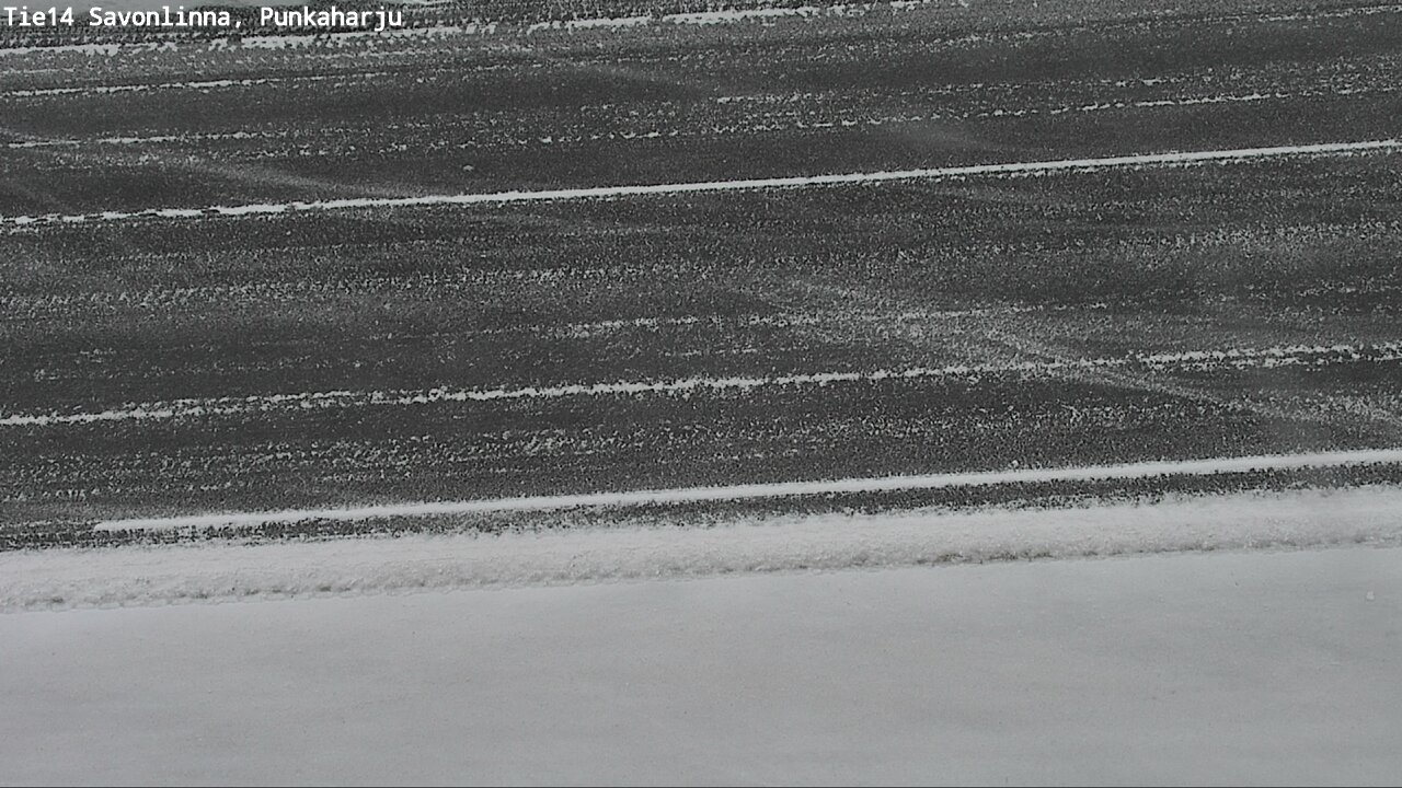 Weather Camera Image Väg 14 Savonlinna, Punkaharju, Savonlinna, Etelä-Savo