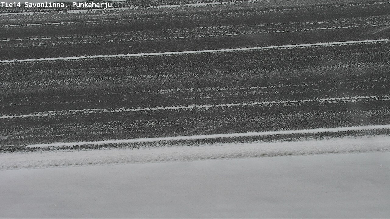 Weather Camera Image Väg 14 Savonlinna, Punkaharju, Savonlinna, Etelä-Savo
