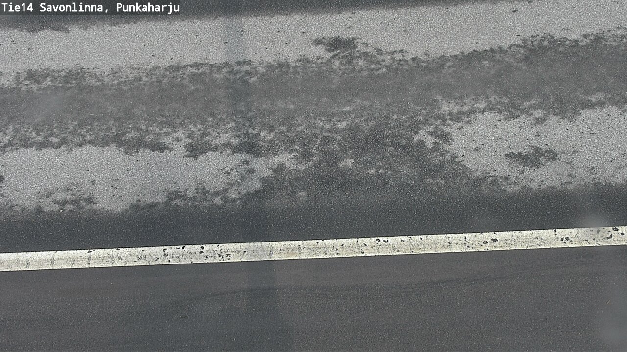 Weather Camera Image Väg 14 Savonlinna, Punkaharju, Savonlinna, Etelä-Savo