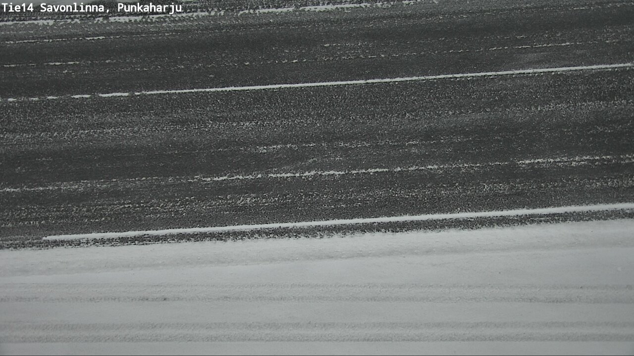 Weather Camera Image Väg 14 Savonlinna, Punkaharju, Savonlinna, Etelä-Savo
