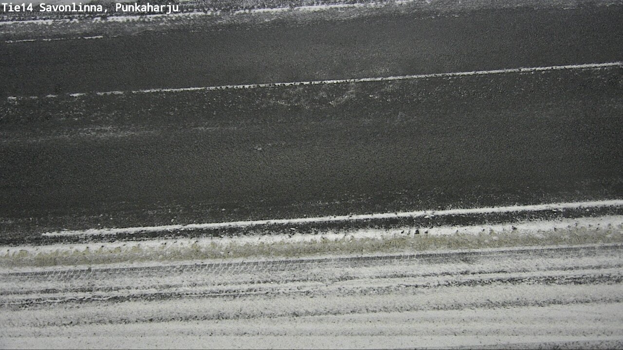 Weather Camera Image Väg 14 Savonlinna, Punkaharju, Savonlinna, Etelä-Savo