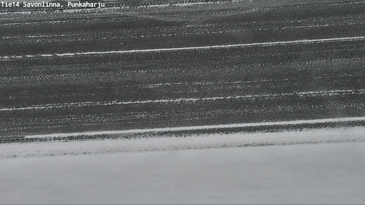 Weather Camera Image Väg 14 Savonlinna, Punkaharju, Savonlinna, Etelä-Savo