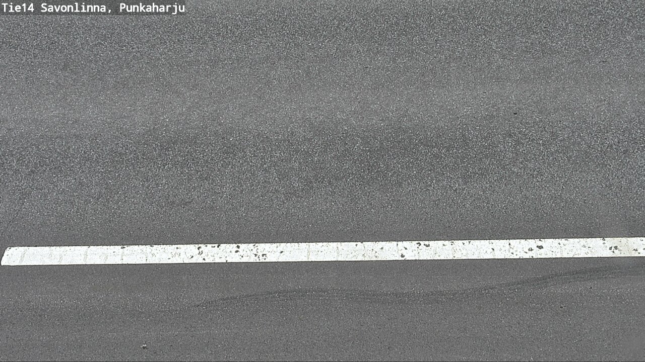 Weather Camera Image Väg 14 Savonlinna, Punkaharju, Savonlinna, Etelä-Savo