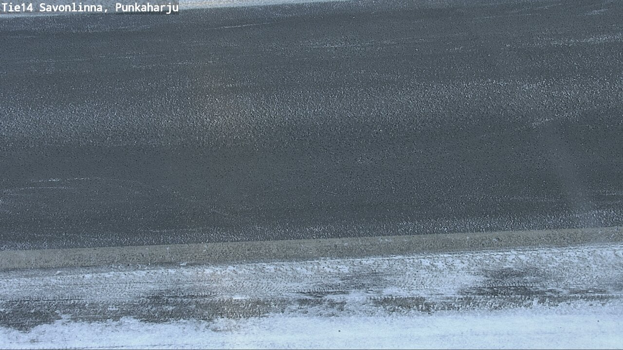 Weather Camera Image Väg 14 Savonlinna, Punkaharju, Savonlinna, Etelä-Savo
