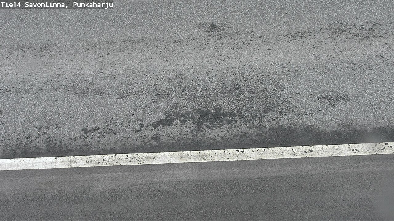 Weather Camera Image Väg 14 Savonlinna, Punkaharju, Savonlinna, Etelä-Savo