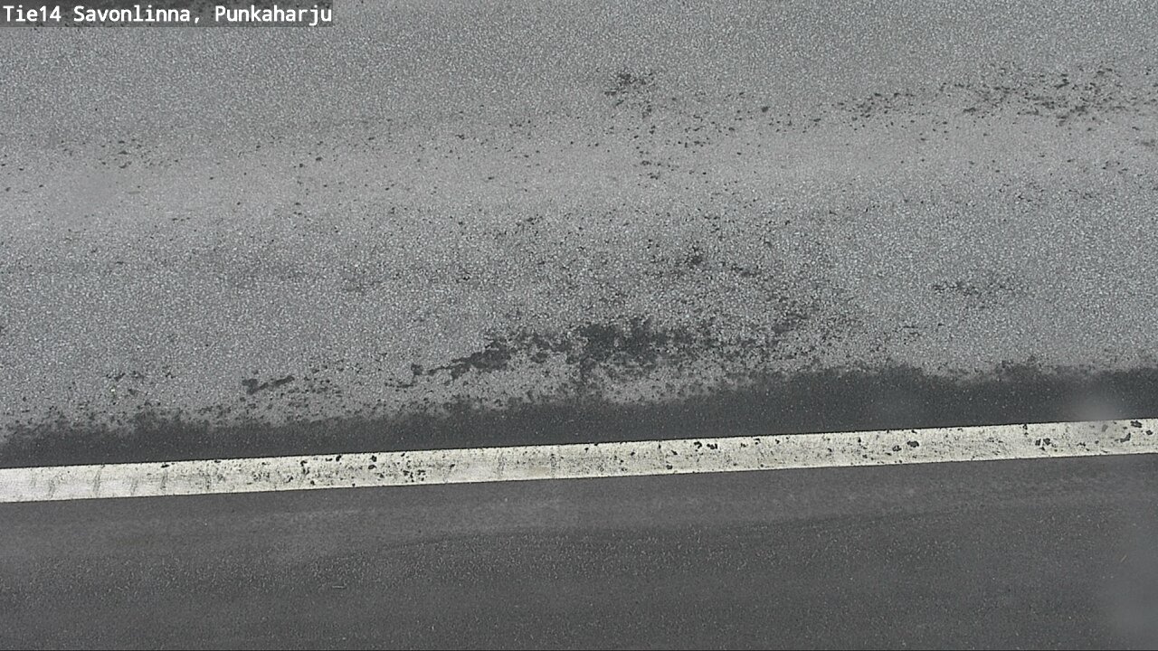 Weather Camera Image Väg 14 Savonlinna, Punkaharju, Savonlinna, Etelä-Savo