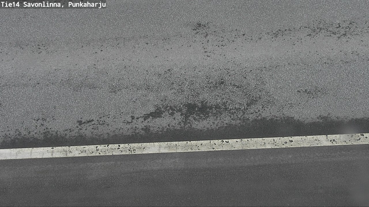 Weather Camera Image Väg 14 Savonlinna, Punkaharju, Savonlinna, Etelä-Savo