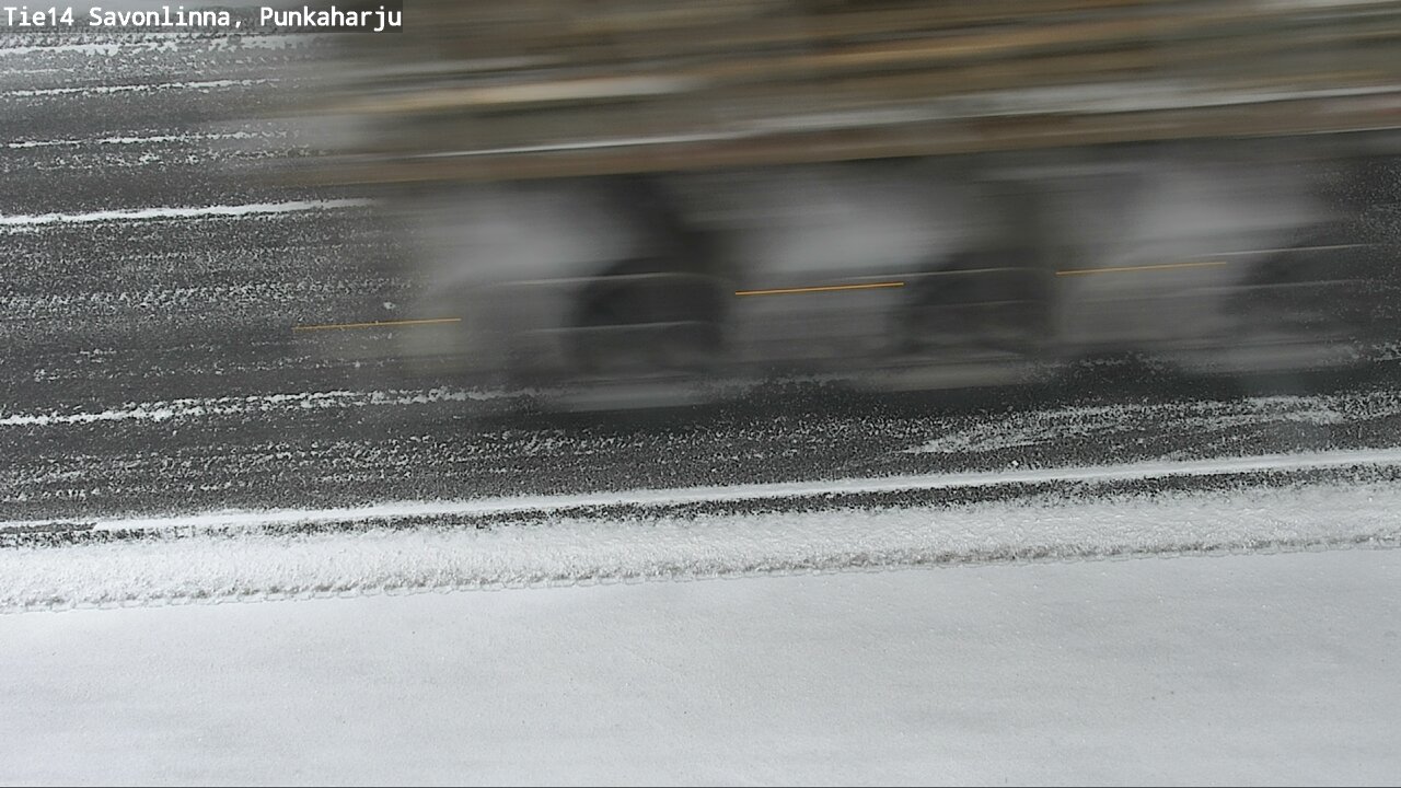 Weather Camera Image Väg 14 Savonlinna, Punkaharju, Savonlinna, Etelä-Savo