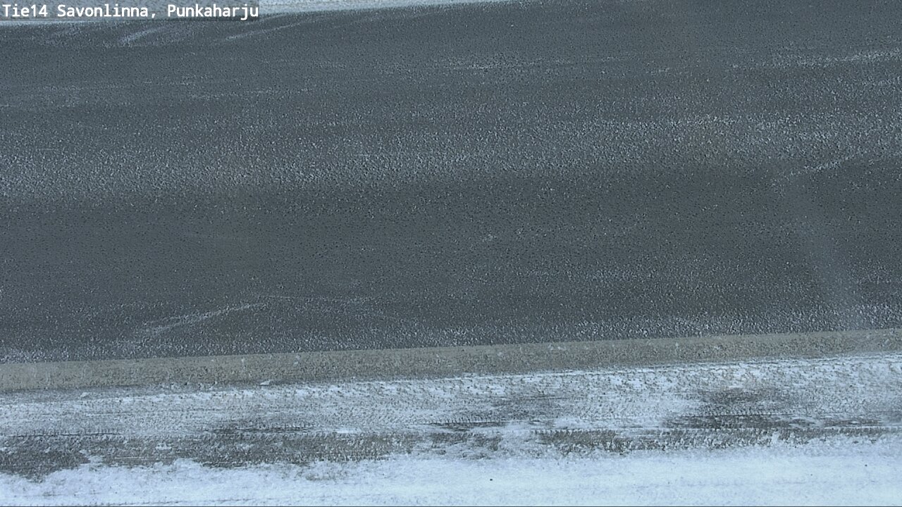 Weather Camera Image Väg 14 Savonlinna, Punkaharju, Savonlinna, Etelä-Savo