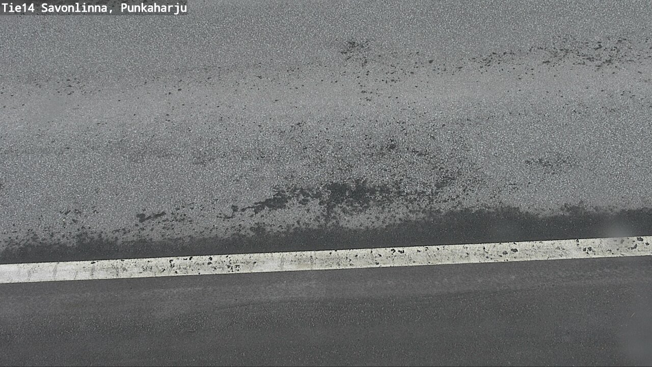 Weather Camera Image Väg 14 Savonlinna, Punkaharju, Savonlinna, Etelä-Savo