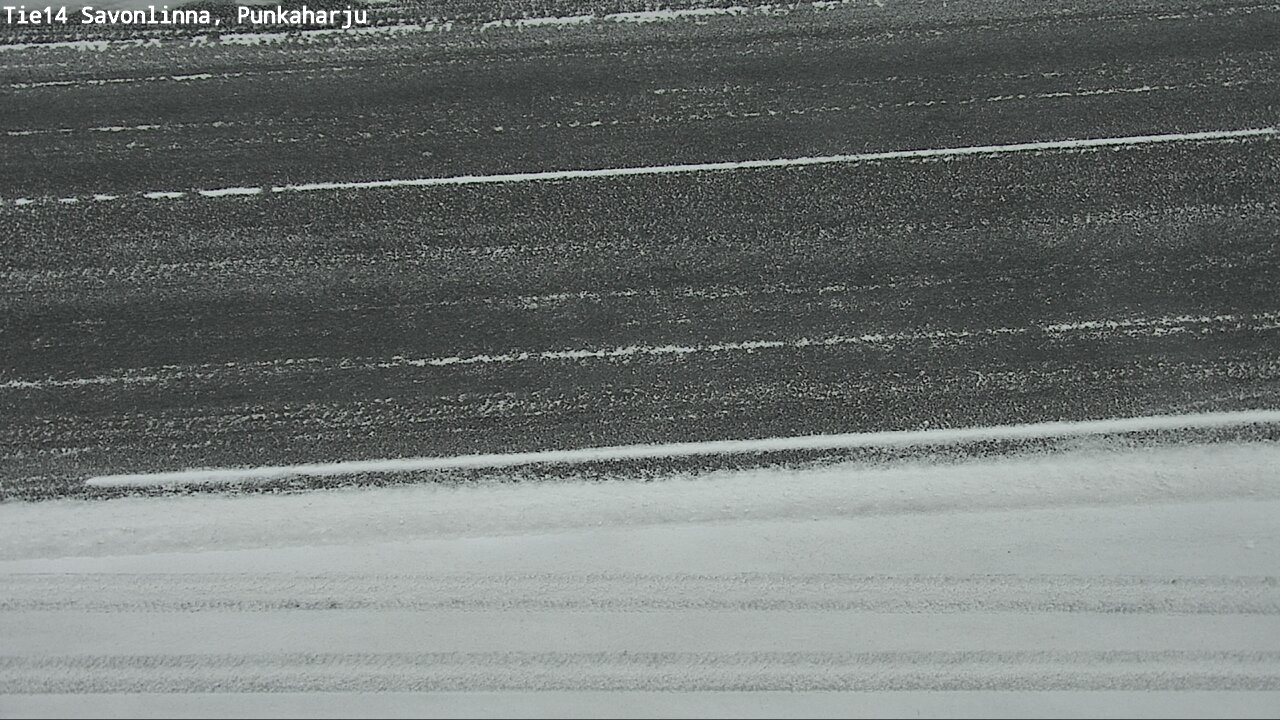 Weather Camera Image Väg 14 Savonlinna, Punkaharju, Savonlinna, Etelä-Savo